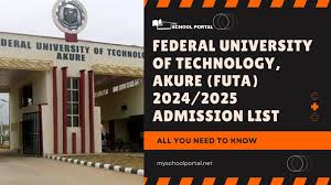 Federal University of Technology (FUTA) Admission (2024/2025)