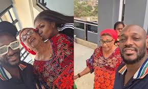 2Face's Mother Meets His New Lover, Natasha