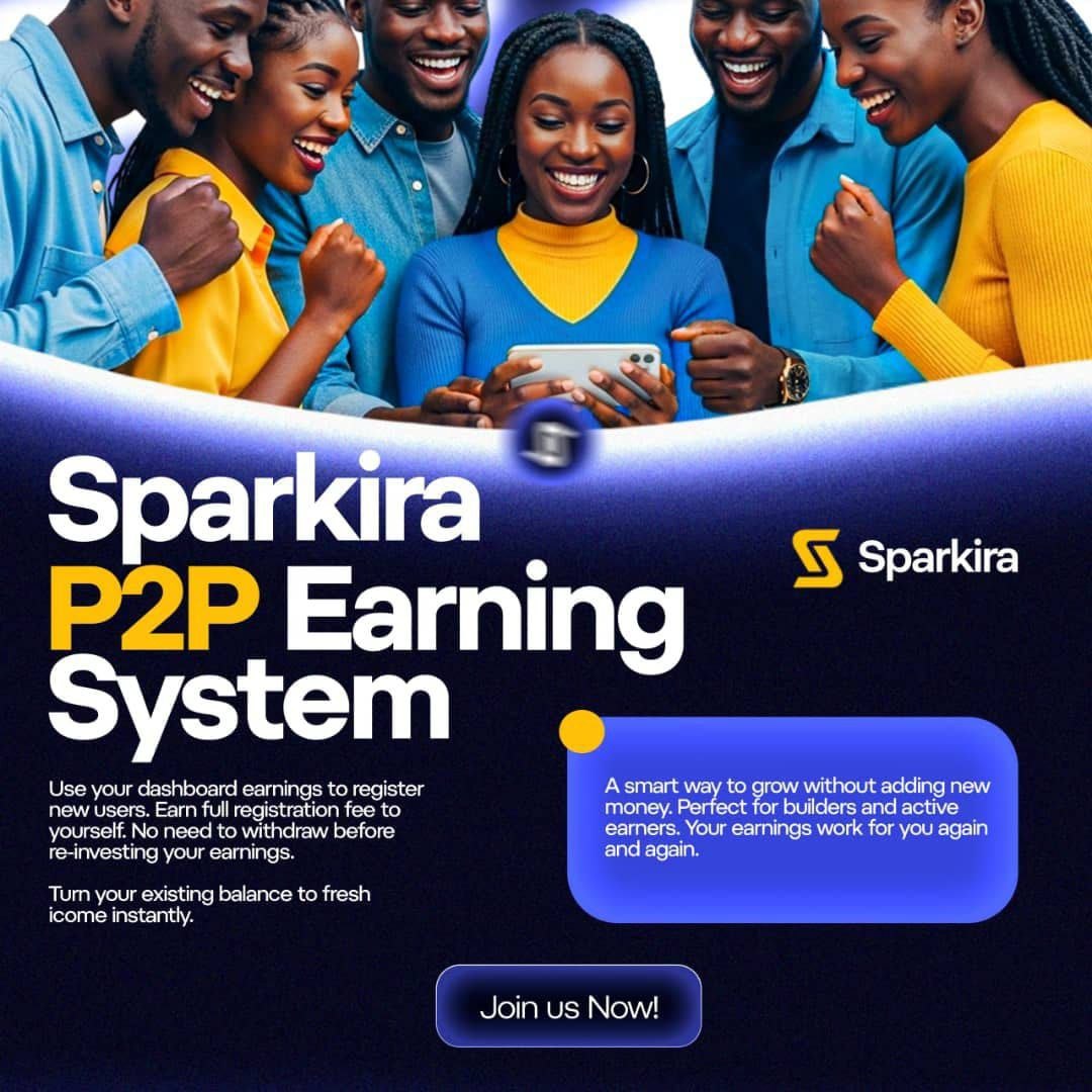 Sparkira earning platform Nigeria p2p earning system